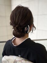 バサラ 大阪梅田店(VASARA)&nbsp;和髪♪着物ヘア/お呼ばれヘア/訪問着ヘア/結婚式ヘア/参列ヘア