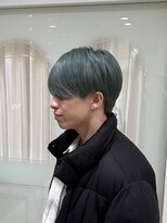 ザザ 高田馬場(ZA/ZA)&nbsp;好きを形に◎グリーンカラー×マッシュショート