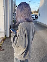 美容室 サワコ 国府店(SAWAKO) tossyオリジナルのクリアブルーラベンダー