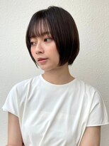 カバーヘア 上尾西口店(COVER HAIR)&nbsp;くびれボブ/ミニボブ/似合わせカット/透明感カラー春カラーp上尾