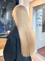 トト 船橋店(toto.)&nbsp;◇前髪顔周りカットピンクベージュアンブレラカラー船橋