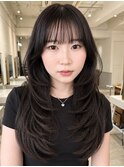 ニュアンスレイヤー小顔レイヤーフェイスレイヤーペールベージュ