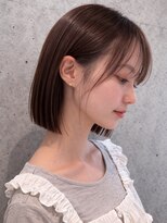 テラ(terra)&nbsp;乾かすだけでまとまる艶感シースルーボブ