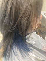 クイーンズゲート RITZ店(Queens's gate)&nbsp;ブルーインナーカラー