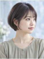 ネオリーブ コパン 鶴見店(Neolive copain)&nbsp;【シースルーバング×丸みショートボブ】