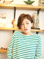 ベック ヘアサロン(BEKKU hair salon) ウェットヘアで魅せる！！クール&キュートなルーズショートボブ