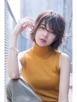 オースティン 錦糸町(AUSTIN)&nbsp;AUSTIN バレイヤージュ×大人カワイイくせ毛風ショート