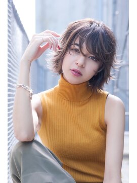 オースティン 錦糸町(AUSTIN) AUSTIN バレイヤージュ×大人カワイイくせ毛風ショート