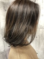 エンド(END)&nbsp;マッシュウルフベージュ_ネオウルフ外ハネボブアッシュブラウン