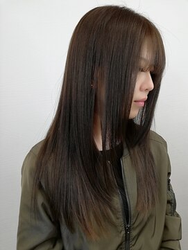 ポンテ 那珂川店(ponte) あえて巻かないロングヘア