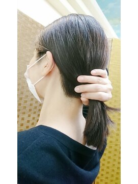 ヘアサロン スリーク(Hair Salon Sleek) 縮毛矯正×隠し刈り上げ