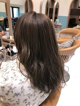 ロンド レグリーズ 立川(Lond leglise) 【槌矢圭悟】ハイライト/グレーベージュ/デザインカラー