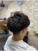 【スタイリング楽々!】癖毛風パーマ!