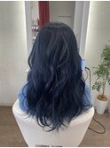 ネイビーブルーグラデーション