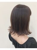 透明感アッシュグレー
