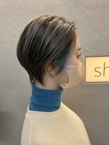 シェル 国分寺(shell)&nbsp;ショート/ショートボブ/ハンサムショート/イヤリングカラー