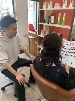 ラル(Lull)の写真/男女問わず幅広く「来やすい」お店【Lull　hair】理想や要望を伝えやすい雰囲気と、そこに応える技術あり！