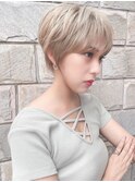 タイトさ際立つフレッシュハイトーン[大人可愛い 20代 30代 40代