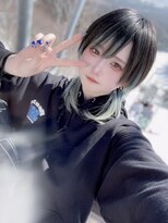 リアイス(Re:ICE) ミントグリーンインナーカラージェンダーレスウルフ