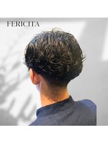 フェリシータ リコルソ(FELICITA RicorsO) 【FELICITA】ツイストスパイラルパーマ×刈り上げマッシュ