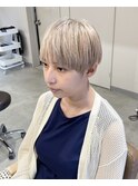 ハイトーン　ベージュ　プラチナ　ブロンド　奈良　西大寺