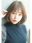 【Lino】ショコラベージュカールショートボブ[20代30代]