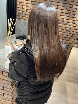 アンドリルム 梅田(&Lillme) 艶髪#髪質改善#トリートメント#ブラウン#アースカラー#大阪梅田