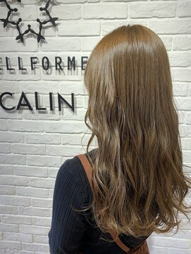 ヘア スパ ビューティー エールフォルム(HAIR SPA BEAUTY YELLFORME) ミルクティー風ベージュカラー