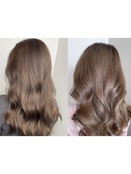 艶モチカラーfelia southgardenでしか味わえない発色&ツヤ髪を演出♪カラーと同時に潤いも美髪も叶えます☆