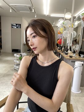 サンド 池袋(sand) ぱつっとボブ/タッセルボブ/ヘイリーボブ/アッシュグレージュ