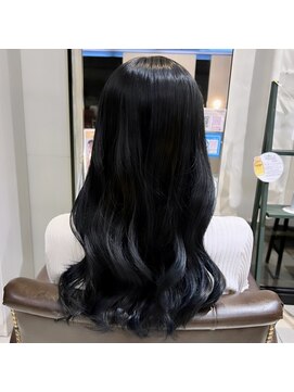 ヘアーウィーヴ 佐倉店(hair Weve) 韓国ヘア【ブルーブラック×ヨシンモリ】