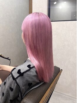 [ケアブリーチ]でダメージを抑えながら、お洒落なデザインを楽しめる◎カラーで魅力・個性を引き出します＿