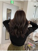 ハイライトバレイヤージュダブルカラーケアブリーチ20代30代