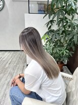ベルヘアーデザイン 堺東(Belle hair Design)&nbsp;バレイヤージュ/グラデーションカラー/グラデーション/外国人分