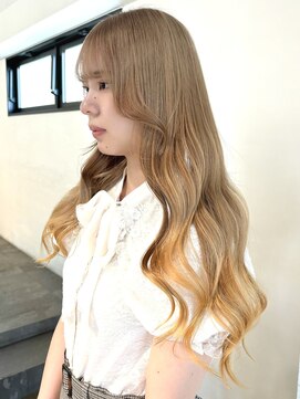 ニュート(Neut ) デザインカラー/裾カラー/エンドカラー/ミルクティーベージュ