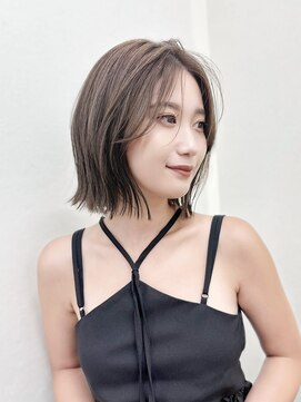 ガーデン 渋谷(GARDEN) イメチェン美髪小顔似合わせカットサイドバング外ハネボブカット