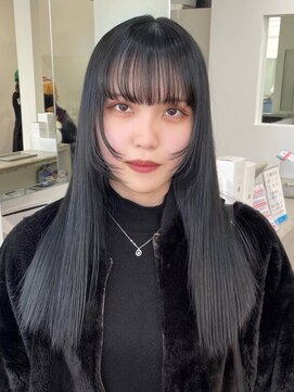 ジーナ(XENA) 黒髪×顔まわり×韓国ヘア(渋谷)