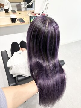 ラフリ(LAFRE) バレイヤージュパープル