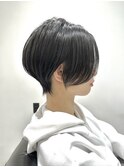 似合わせショート/フェザーショート/細めハイライト