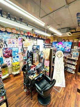 サイ(sai)の写真/[原宿駅徒歩3分]アニメ好き大歓迎！話題の漫画充実◎美容室が苦手な方へ心地の良い空間をご提供します。