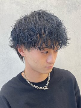 ルースト 西院店(ROOST) 波巻きパーマ/マッシュウルフ/ツーブロック/刈り上げ