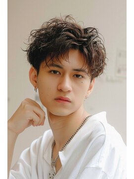 ラナ 新宿(lana) ブラウン/【lana hair新宿】メンズ/パーマ/似合わせ/