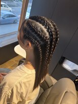 シークエストアンドシプラス(C/QUEST&C-plus)&nbsp;編み込み　ヘアセット　辻堂