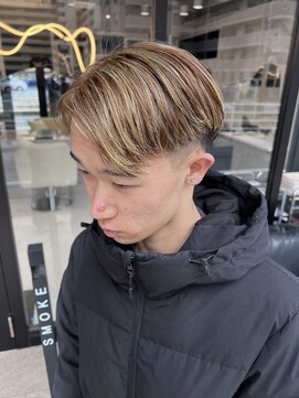 髪屋 紬 メンズ/メンズパーマ/メンズカット/メッシュ