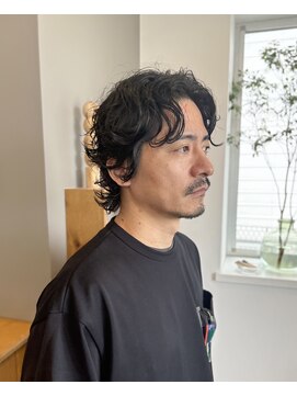 セピア(Sepia) フォーマルウルフパーマ