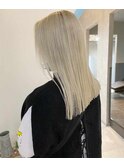 似合わせカットメルティカラー着物フェミニンロング