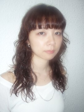 キジ(KIJI) ワイドバング/フェイスレイヤー/スパイラルパーマ/パーマ