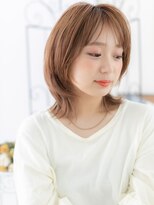 エイトサロン 八潮(8salon) 八潮/髪質改善/コーラルオレンジ×大人ウルフマッシュボブl