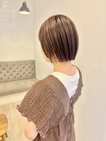 ラヴィズム 長岡店(LUVISM)&nbsp;◎ダブルカラー韓国ヘアー顔周りレイヤーおくれ毛ボブ長岡/宮関