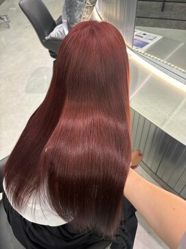 ジーナリア(Xena ria) 《衣織》ピンクブラウン/ケアブリーチ/暖色